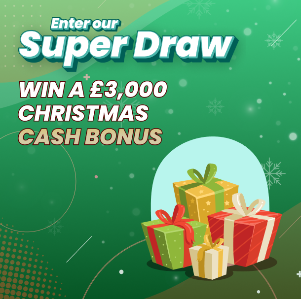 Win a £3,000 Xmas Cash Bonus!